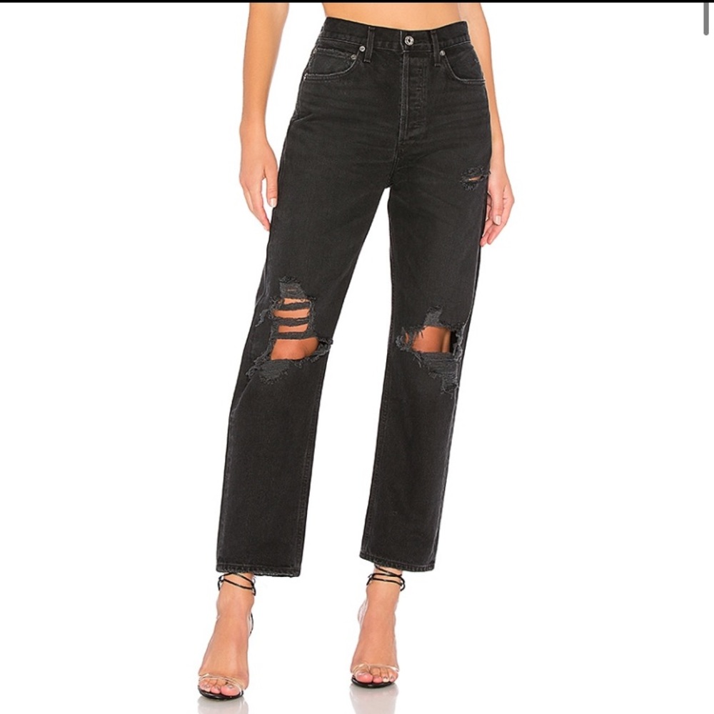 Agolde 90's ripped jeans